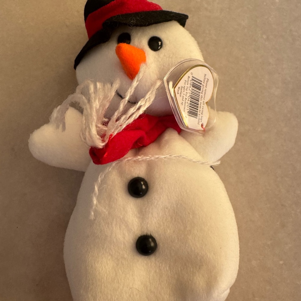 Ty Beanie Baby “SNOWBALL” Style 4201 Born 12/22/1996 UNIQUE TAG! Mint Condition